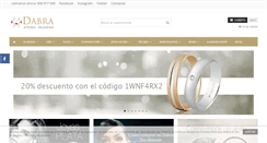 Desktop Screenshot of dabra.es